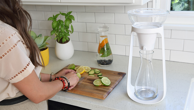 Illustration for article titled A Stylish Water Filter You Don't Have To Hide In the Fridge